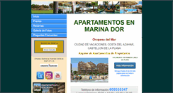 Desktop Screenshot of apartamentosmarina.com